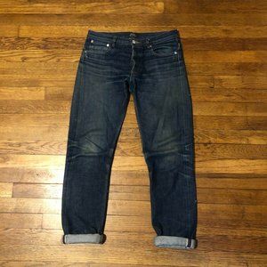 A.P.C. Petit Standard 14.5oz Raw Denim Jeans - 28